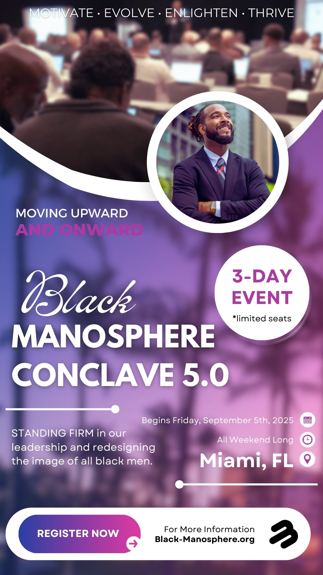 Black Manosphere Conclave 5.0 - passes